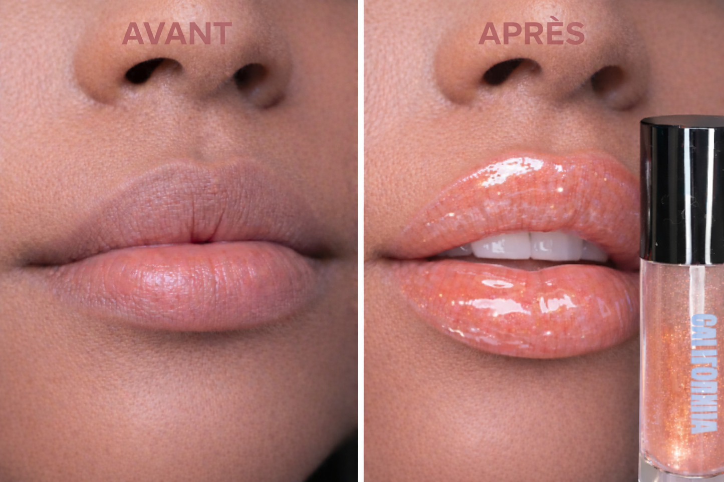 Peach Kiss – Gloss Repulpant Menthe Teinte Pêche