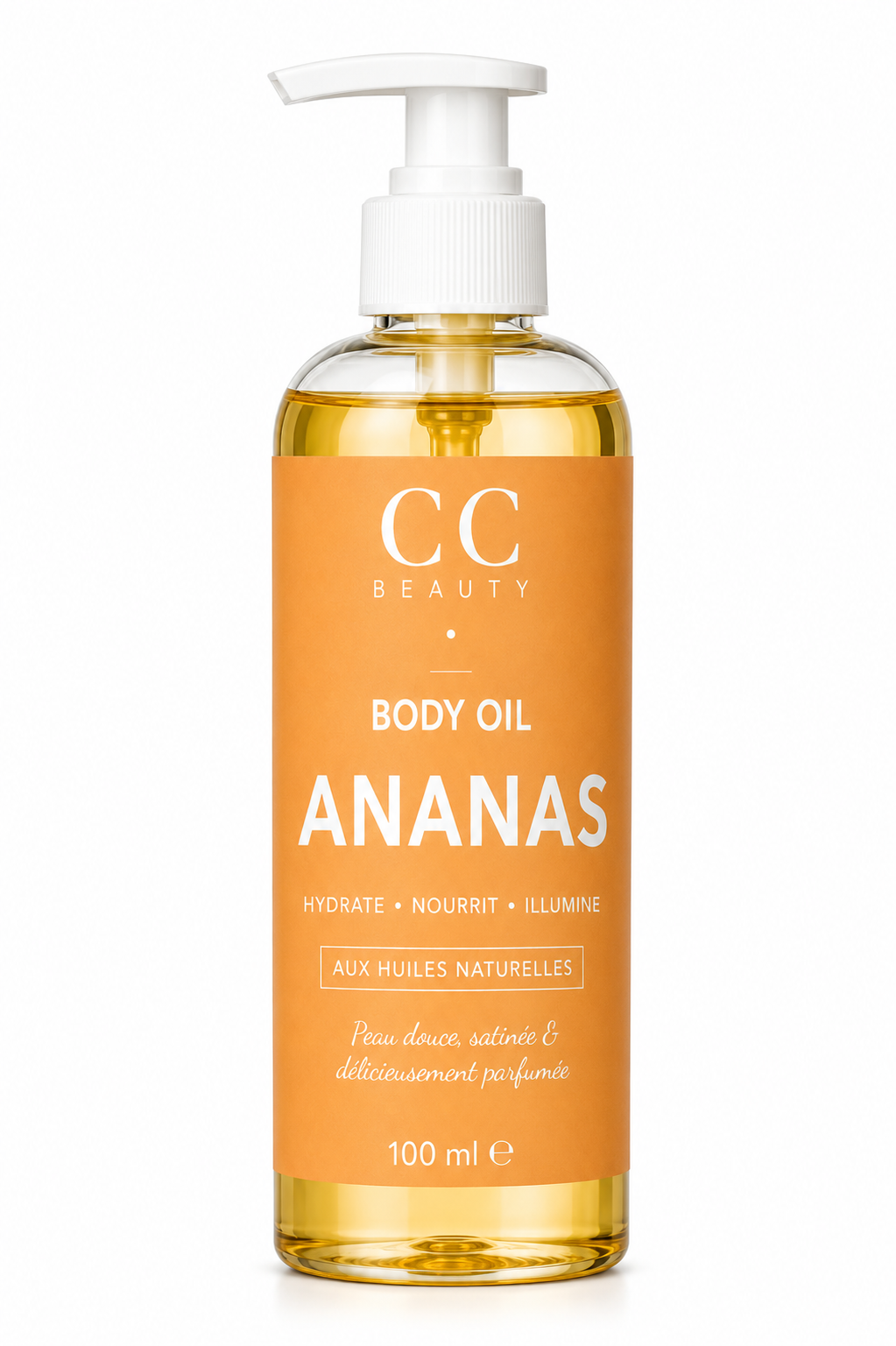 Body Oil Ananas – Huile Corps Parfumée 100 ml