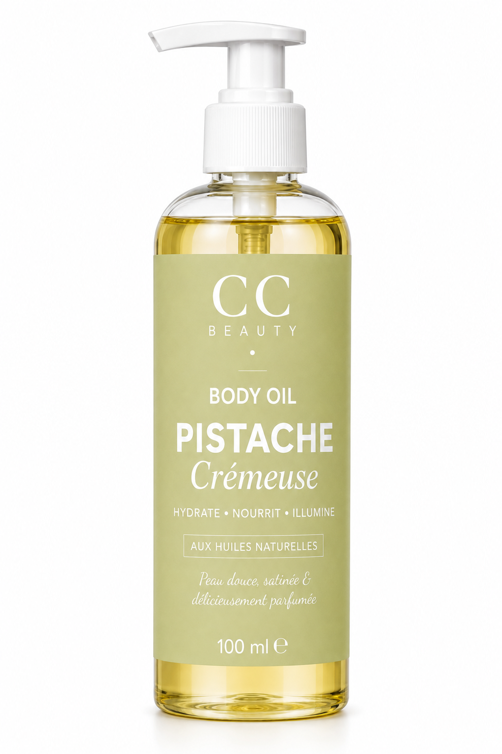 Body Oil Pistache Crémeuse – Huile Corps Parfumée 100 ml