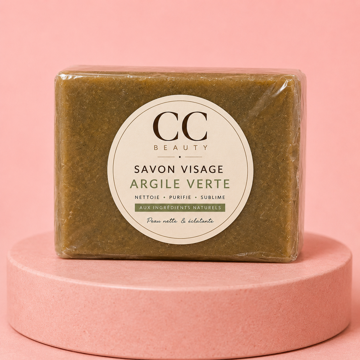 Savon visage Glowéa & Argile vert