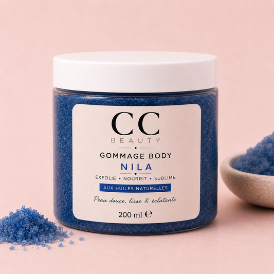 Gommage Body Nila – Éclat & Uniformité du Teint